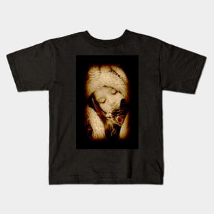 Sepia Serenity Kids T-Shirt